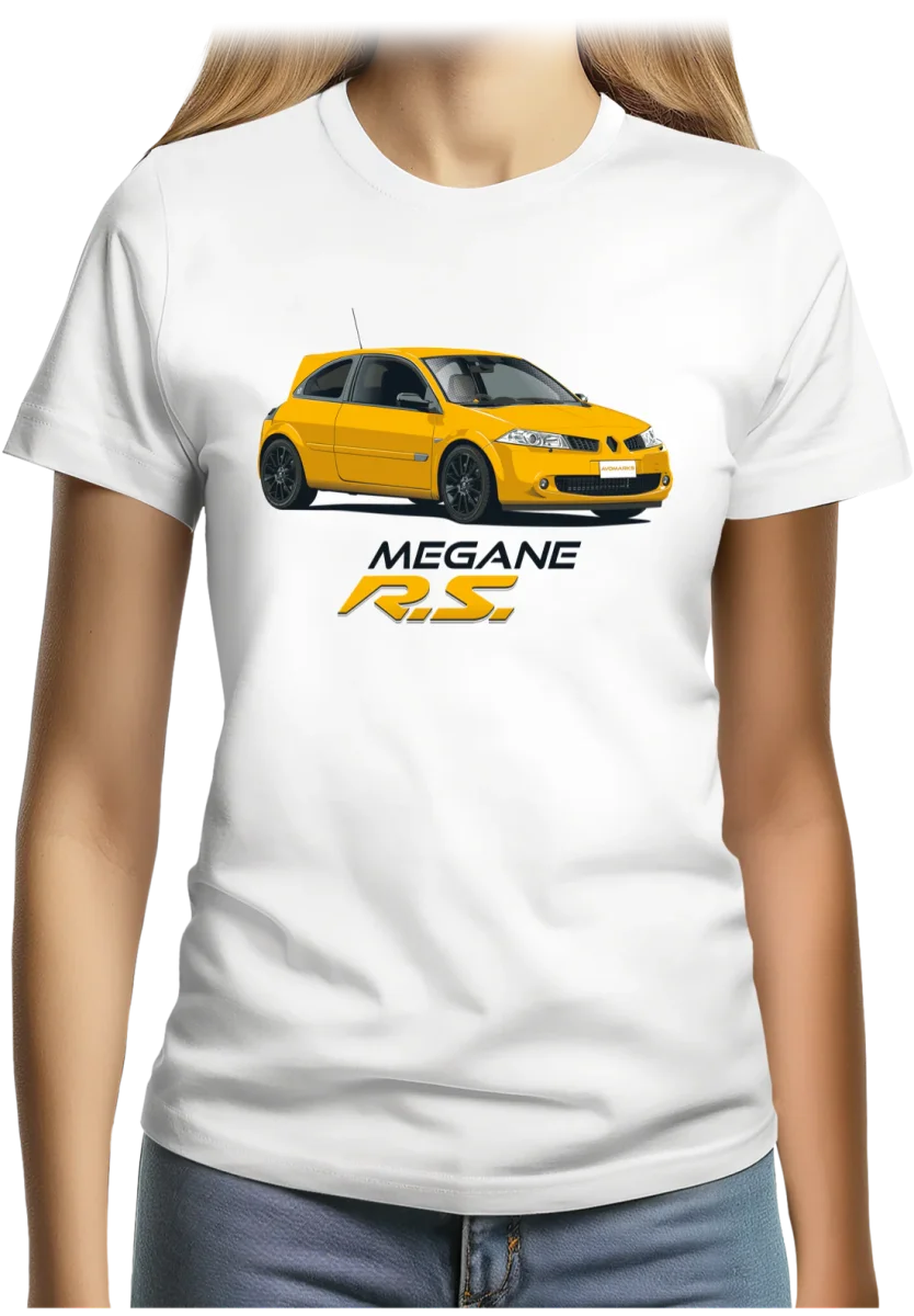 T-Shirt Femme Voiture Megane 2 RS – Image 2