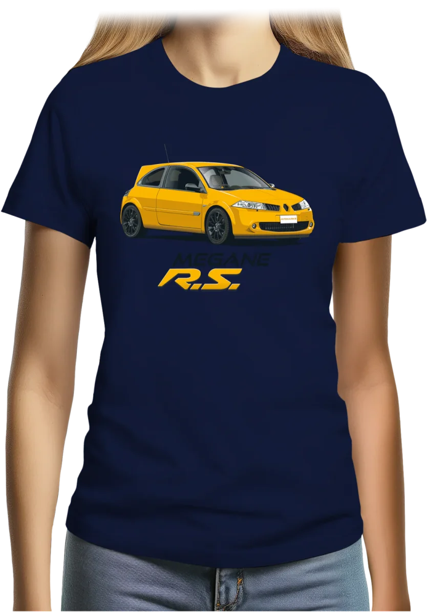 T-Shirt Femme Voiture Megane 2 RS – Image 4